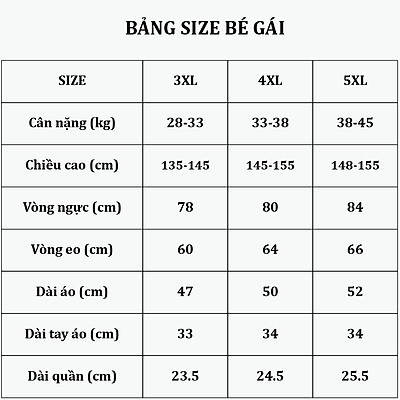 Đồ bơi cho bé gái quần short dài tay size từ 28kg đến 45kg