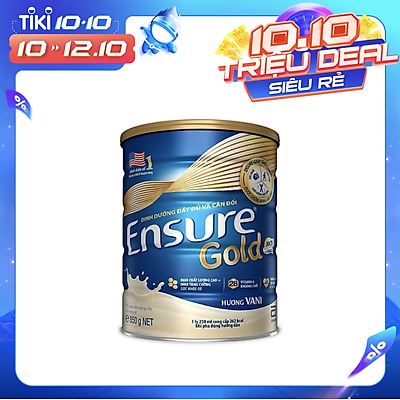 Sữa Bột Abbott Ensure Gold Vani 850g