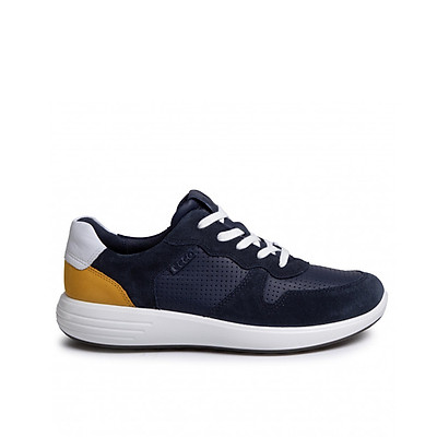 Sneakers ECCO - Soft 7 Runner M 46062451837 Titanum/Wild Dove/White/Navy -  Sneakers - Low shoes - Men's shoes | efootwear.eu