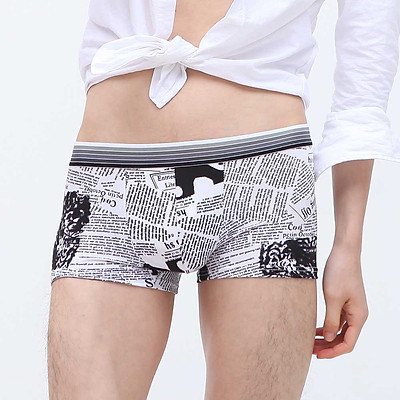 Hộp 4 quần lót nam BOXER BIGSIZE, quần sịp đùi cao cấp dành cho nam co giãn 4 chiều, kháng khuẩn ngăn mùi hôi mềm thoáng mát (GIAO MÀU NGẨU NHIÊN)