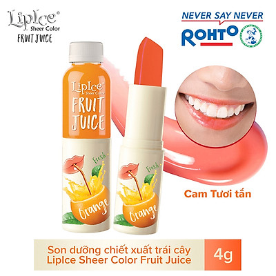 Son dưỡng chiết xuất trái cây Lipice Sheer Color Fruit Juice 4g