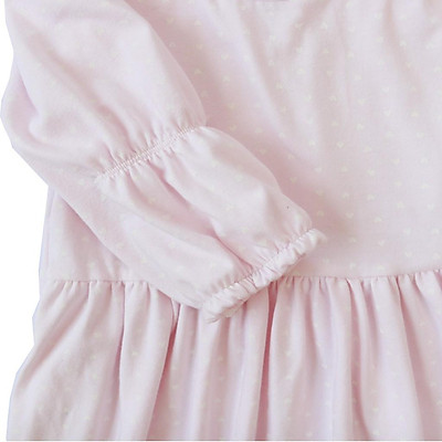  Váy đầm bé gái hồng tay bồng - Size 11-45kg - K135