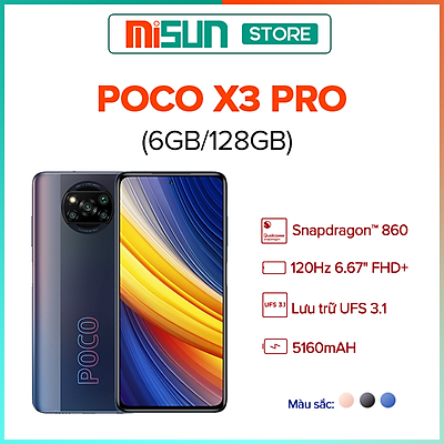 Điện thoại Xiaomi POCO X3 PRO - Hàng Chính Hãng