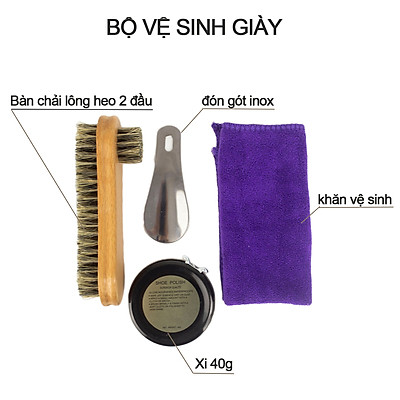 Bộ vệ sinh giày 4 món P148