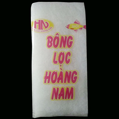 Bông lọc bể cá, vật liệu lọc cho bể cá (30 x 13cm) - Trắng