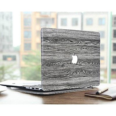 Case Ốp Dành Cho Macbook Vân Gỗ Đen