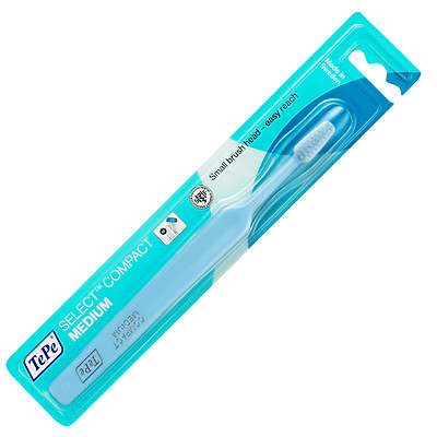 Bàn chải đánh răng trẻ từ 5-11 Tepe Select Compact Medium nhiều màu