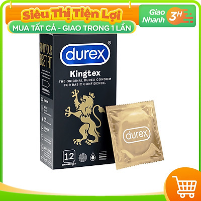 Bao cao su Durex Kingtex 12 bao