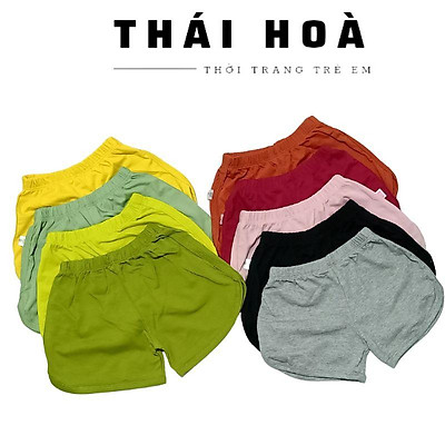 Quần đùi thun cho bé 7-20kg