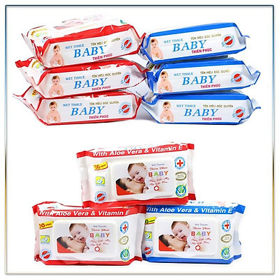 Khăn Ướt Cho Bé Baby 100 Tờ 1 Gói