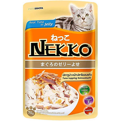 Pate Nekko dạng gói cho mèo 70gr