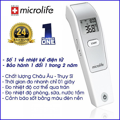 Nhiệt kế điện tử đo trán đa chức năng MICROLIFE FR1MF1 - THỤY SĨ