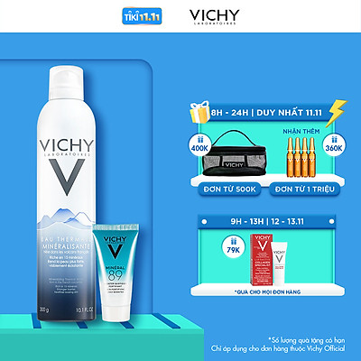 Bộ Xịt Khoáng Dưỡng Da Vichy Mineralizing Thermal Water