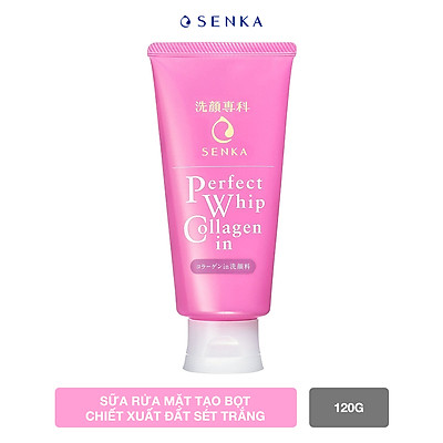 Sữa Rửa Mặt Ẩm Mịn Và Săn Chắc Da Senka Perfect Whip Collagen In 14839 (120g)