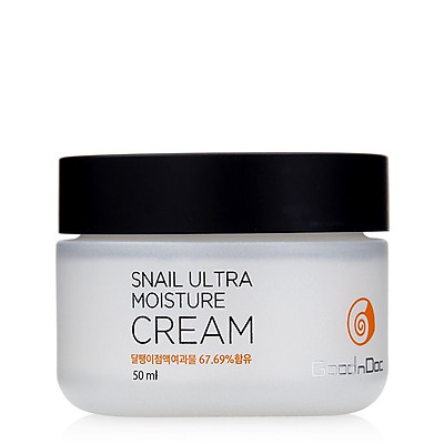 Kem Dưỡng Da Ốc Sê Goodndoc Snail Ultra Moisture Cream 50ml