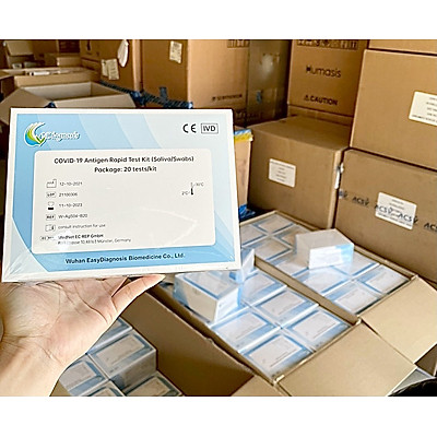 Kit Test Nhanh Covid 19 LABNOVATION Tại Nhà - Khay Thử Nghiệm Kháng Nguyên Virus SARS-CoV-2 - Xuất Hóa Đơn Khi Khách Yêu Cầu - Combo 10 Kit
