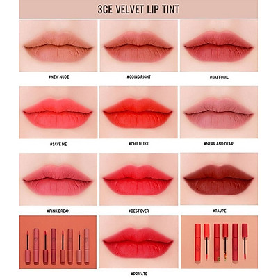 Son Kem Lì 3CE Velvet Lip Tint