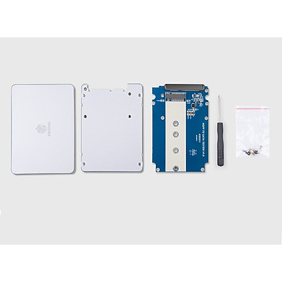 Box Kingshare Chuyển Đổi SSD M2 SATA sang chuẩn SATA III 2.5" (MÀU NGẪU NHIÊN) - Hàng Nhập Khẩu