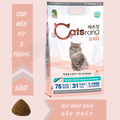 Catsrang 5Kg Thức Ăn Hạt Cho Mèo Mọi Lứa Tuổi