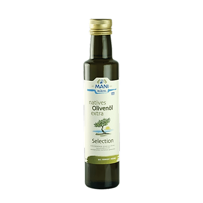 Dầu oliu hữu cơ nguyên chất ép lạnh - Extra Virgin Olive Mani