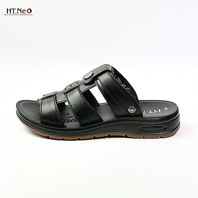 Sandal nam da bò cao cấp đế cao 3.5cm SD96-DE