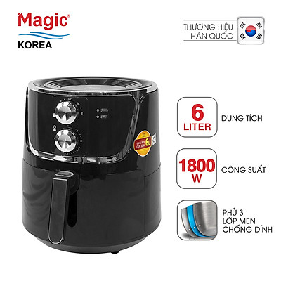 Nồi Chiên Không Dầu Magic A-801 (6.0 Lít) - Hàng Chính Hãng