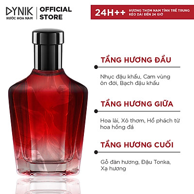 Nước hoa nam Dynik xạ hương trầm ấm 50ml 