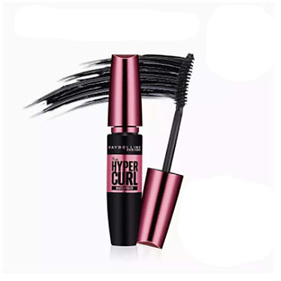 Mascara Dài Mi và Cong Mi Maybelline New York Hyper Curl Waterproof Chuốt Mi Đen Không Lem Không Trôi 9.2ml