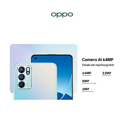 Điện Thoại Oppo Reno 6 5G (8GB/128G) - Hàng Chính Hãng