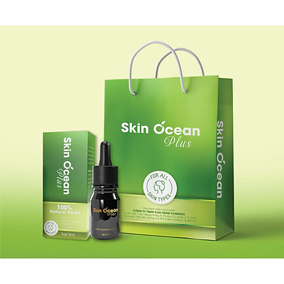 SẠCH MỤN TRÊN DA, SERUM MỤN QUYỀN NĂNG SKIN OCEAN PLUS, QUYÊN ĐI NỖI LO VỀ MỤN.