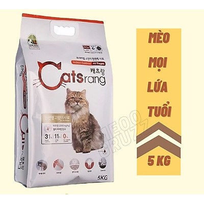 Catsrang 5Kg Thức Ăn Hạt Cho Mèo Mọi Lứa Tuổi