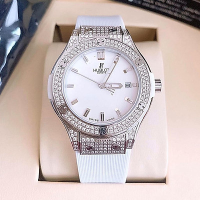 ĐỒNG HỒ NỮ  HUBLOT DÂY CAO SU HƯƠNG THƠM VANI ĐỘC ĐÁO