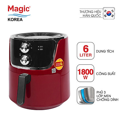 Nồi Chiên Không Dầu Magic A-801 (6.0 Lít) - Hàng Chính Hãng