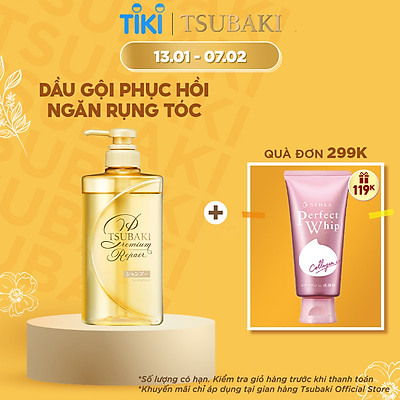 Dầu Gội TSUBAKI Phục Hồi Ngăn Rụng Tóc