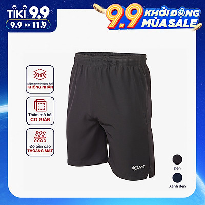 Quần đùi short gió nam thể thao Basic trẻ trung năng động, thoáng mát co giãn 4 chiều MRM Manlywear