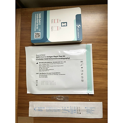 05 Bộ test kháng nguyên Lepu Medical (SARS-Cov-2 Antigen Rapid Test Kit )