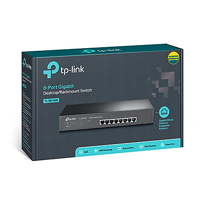 Switch TP-Link 8 port TL-SG1008- Hàng chính hãng
