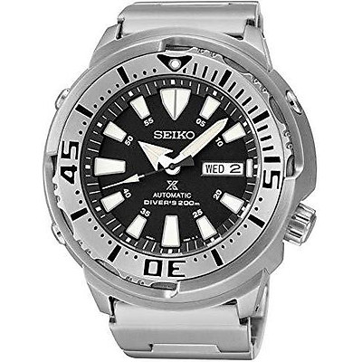 Seiko SRP637 Men's Prospex Analog Automatic 200m Dive Stainless Steel Watch
