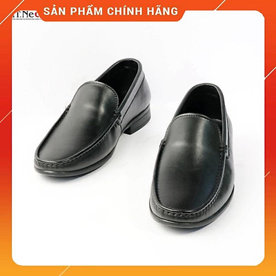 Giày lười - giày da nam cao cấp HT.NEO-100% là da bò tự nhiên, kiểu dáng sang trọng, lịch lãm D37