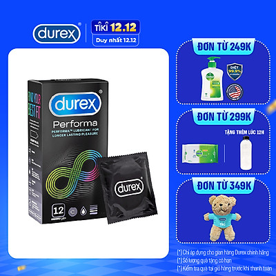 Bao cao su Durex Performa 12 bao