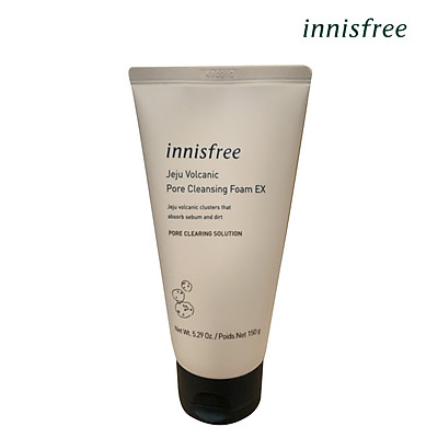 Sữa Rửa Mặt Se Khít Lỗ Chân Lông Innisfree Volcanic Pore Cleansing Foam Ex 150gr