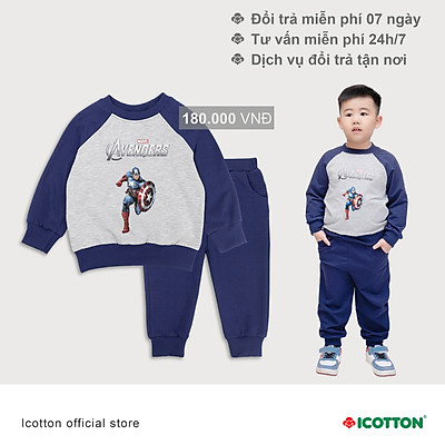 Bộ phông bé trai siêu anh hùng Xanh tím than