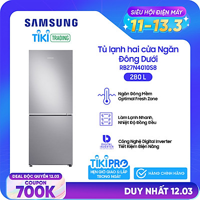 Tủ lạnh Samsung Inverter 280 lít RB27N4010S8/SV