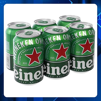 Combo 06 lon Bia Heineken tặng kèm 1 xà bông lifebouy 90gram,LONG THÀNH CÁ CẢNH
