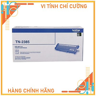 Brother TN-2385 Toner Mực Cho Máy In HL-L2321D, HL-2361DN, HL-2366DW, MFC-L2701D, MFC-L2701DW - Hàng Chính Hãng