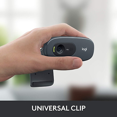 Webcam Logitech C270 HD 720P - Hàng Chính Hãng