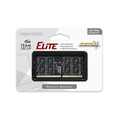 Ram LAPTOP TEAMGROUP Elite 8GB DDR4 (2400MHz) - Hàng Chính Hãng