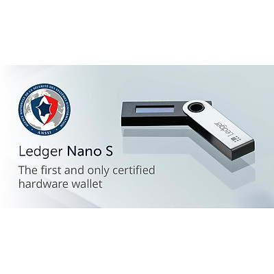 Ví cứng Ledger Nano S - Nhập khẩu Ledger Pháp