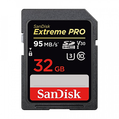 Thẻ Nhớ SDHC SanDisk Extreme Pro U3 V30 633X 32GB SDSDXXG-032G-GN4IN - Hãng Chính Hãng