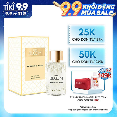 Nước hoa nữ Cindy Bloom Romantic Muse mùi hương quyến rũ lãng mạn 50ml chính hãng